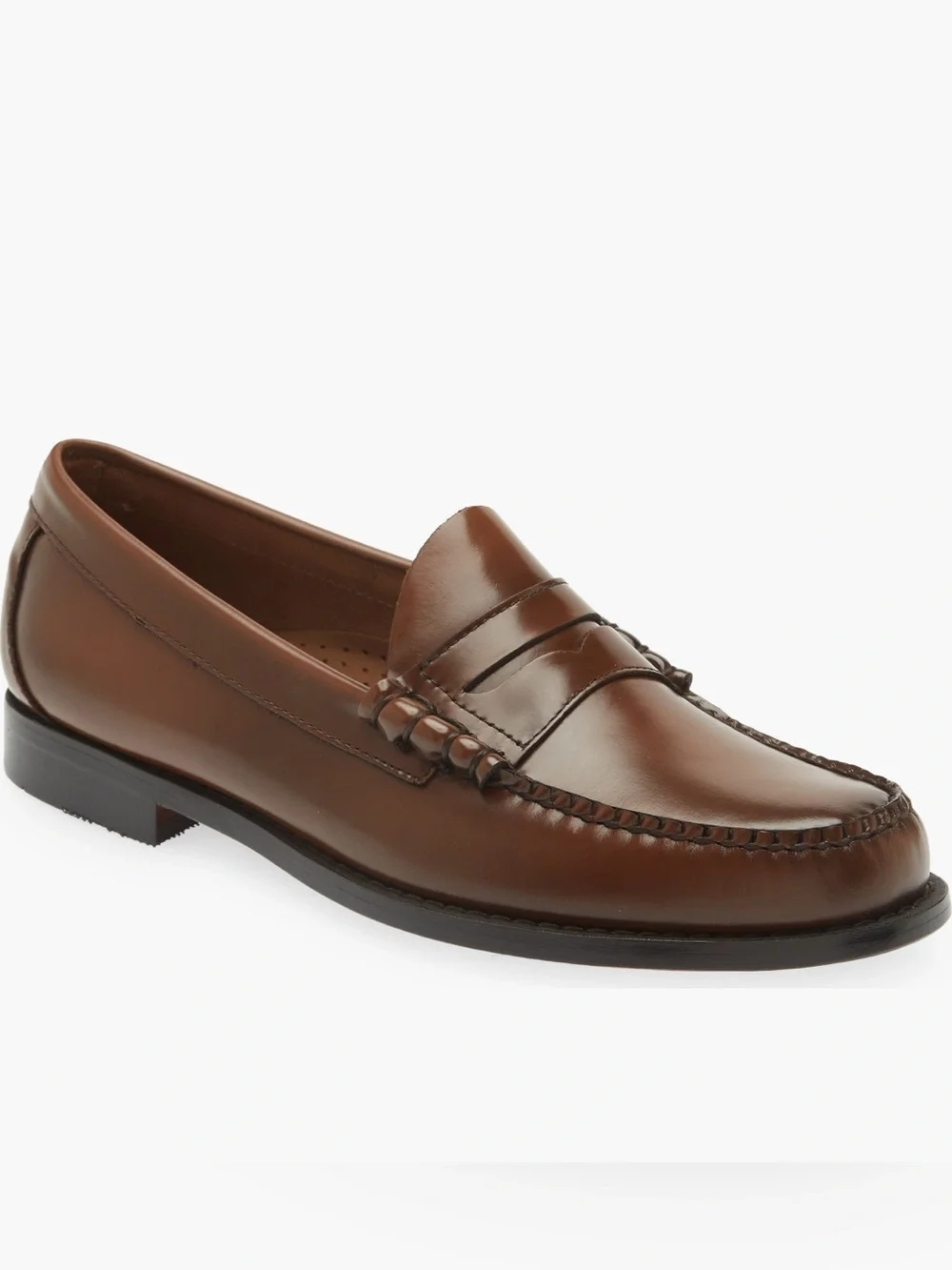 NEW G.H.BASS Larson Weejun Loafers - Brown size Men 7 / Women 8.5 - Picture 2 of 6